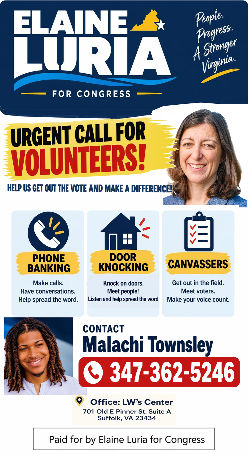 Poster for the call for volunteers.  Text is in this post