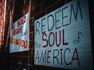 Be Bold Sign