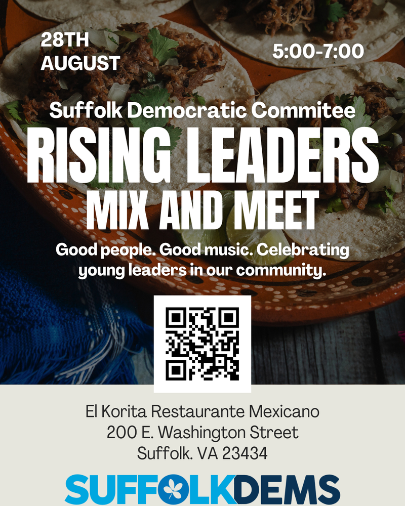 Rising Leaders Meet and Greet Poster