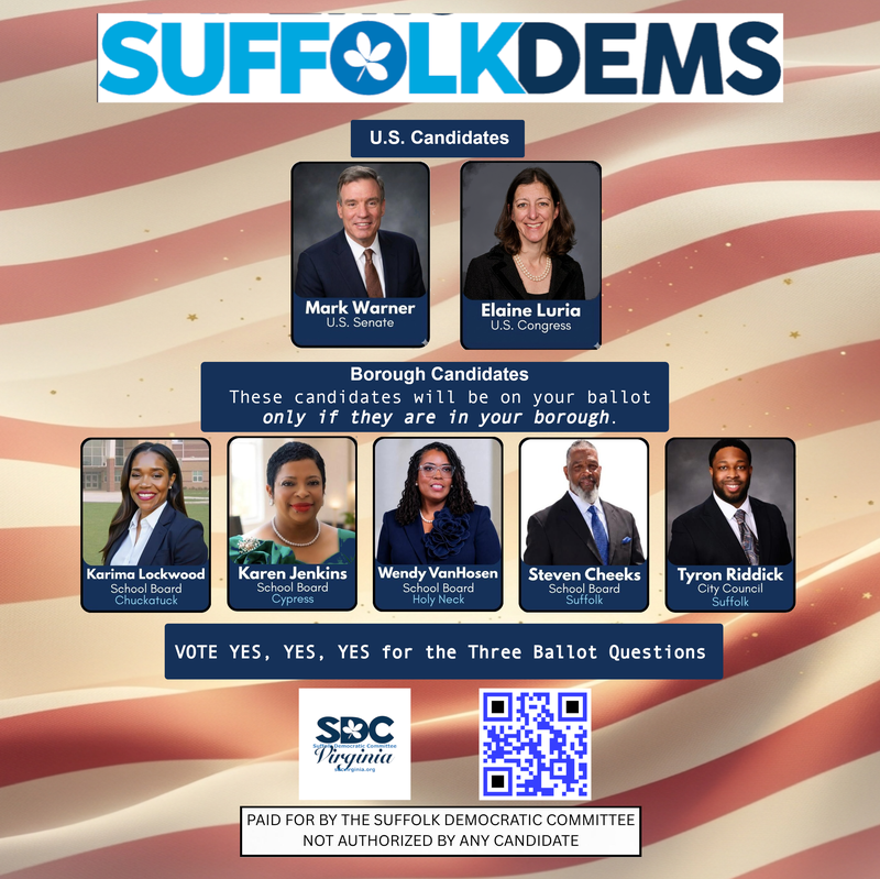 Poster with pictures of candidates who are listed in this post