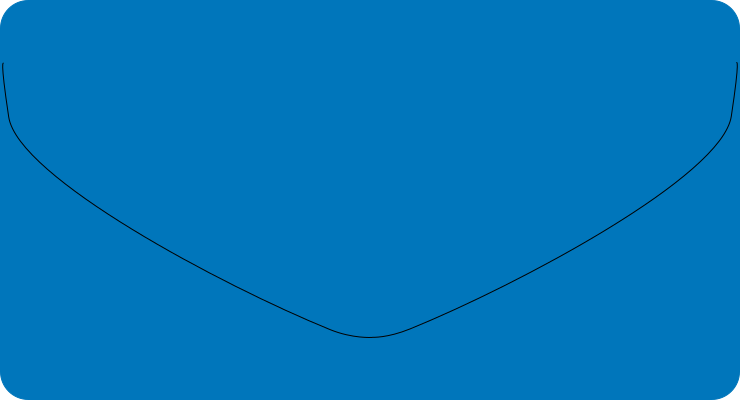 Envelope for decoration only