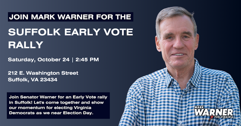 Post for the Early Vote Rally - Details are in the article