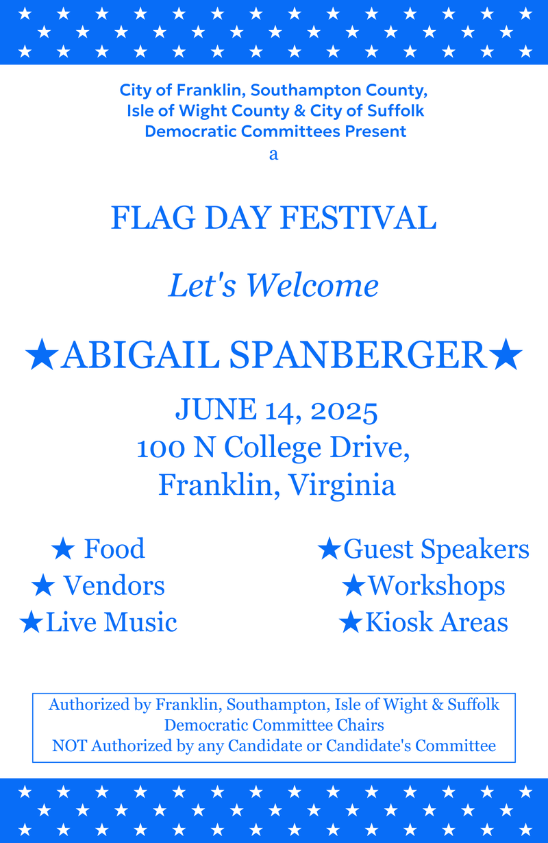 Flyer with text of this post